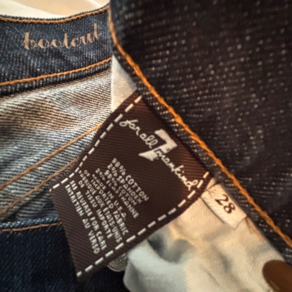 7 for all mankind bootcut jeans - Picture 4 of 5